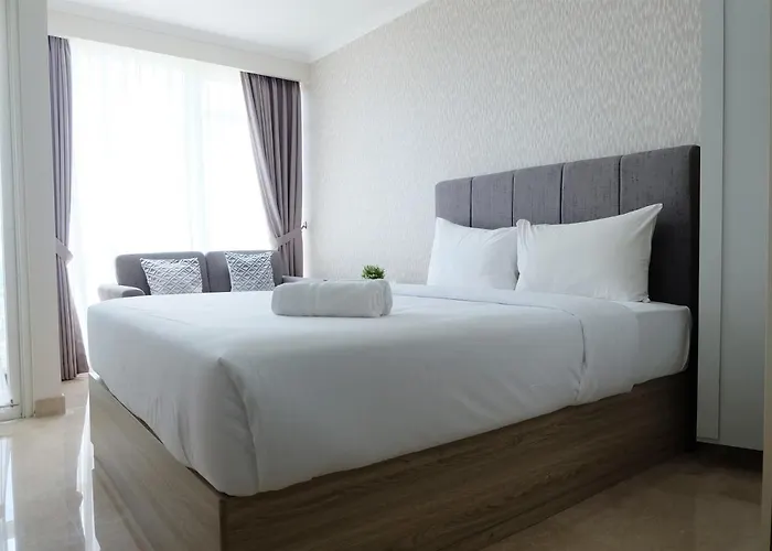 Apartemen studio 33 m² dengan 1 kamar mandi pribadi di Menteng